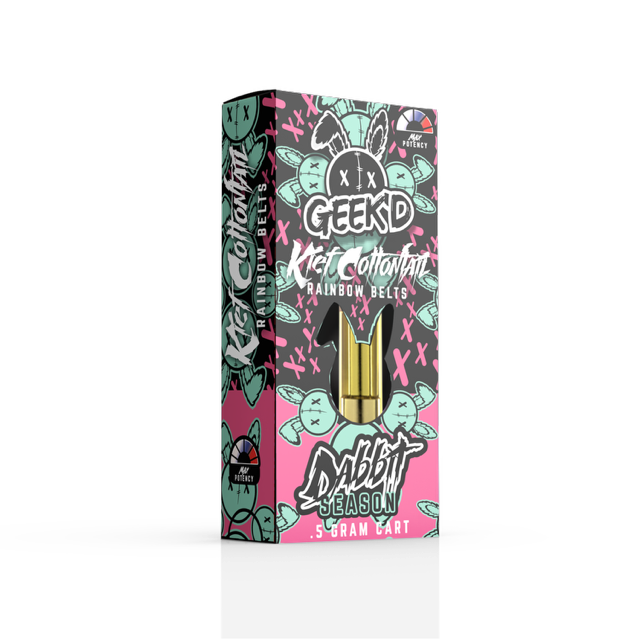 RAINBOW BELTS KIEF COTTONTAIL – THC-A 20x CARTRIDGE – INDICA
