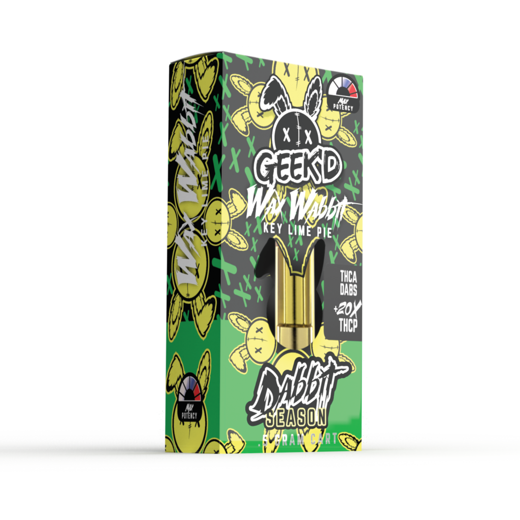 WAX WABBIT KEY LIME PIE – THC-A 20x CARTRIDGE – HYBRID