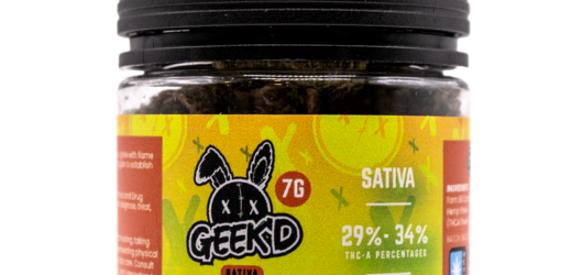 Buy Ghost Train Haze Sativa Geek’d 7G THCA Flower