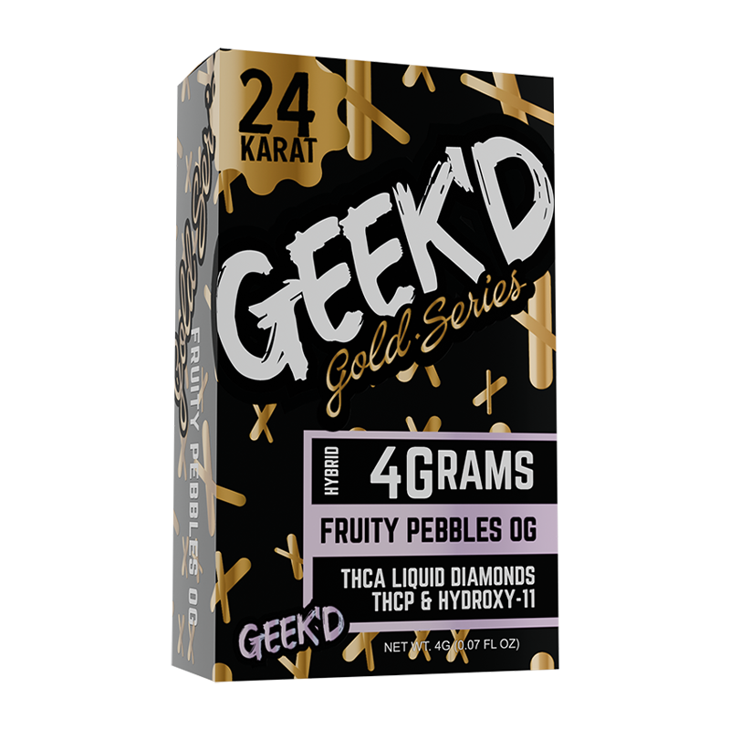Geek’d 24K Gold Series Fruity Pebbles OG 1-Gram Vape Hybrid