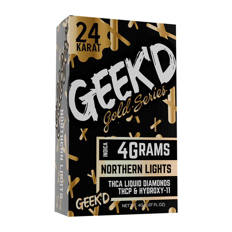 Geek’d 24K Gold Series | Northern Lights | Indica Vape
