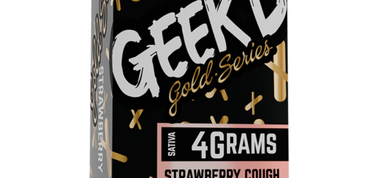 Geek’d 24K Gold Series Strawberry Cough 1G Disposable Vape
