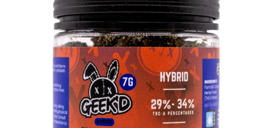 Geek’d 7G THCA Flower – Oreoz – Hybrid