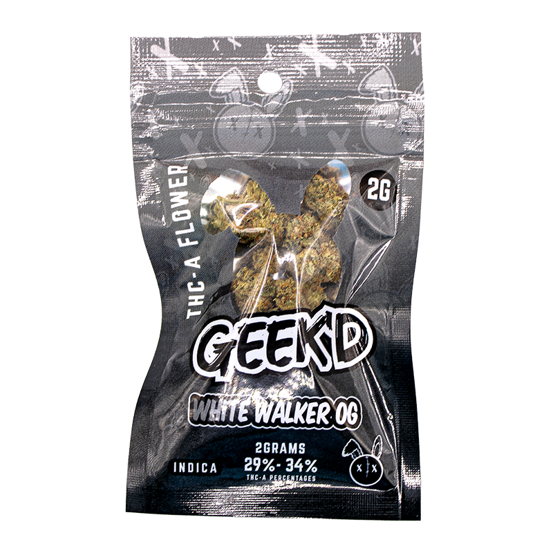 Geek’d THCA Flower Whitewalker OG Indica