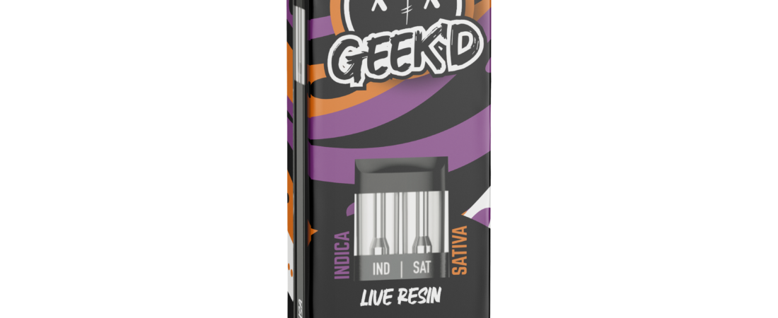 Geek’d Zkittlez & Jack Sauce 1Gram Switch Disposable